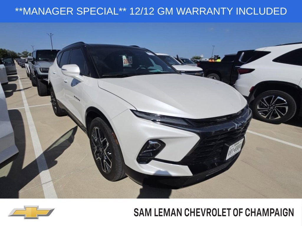 Used 2024 Chevrolet Blazer RS w/ Driver Confidence II Package FWD image 1