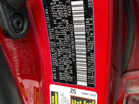 Used 2019 Toyota Camry SE w/ Audio Package image 33