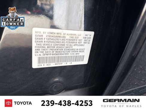 Used 2014 Honda Pilot EX-L image 22