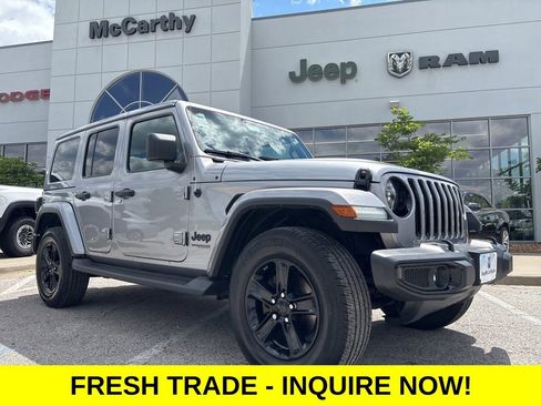Used 2020 Jeep Wrangler Unlimited Sahara AWD/4WD image 1