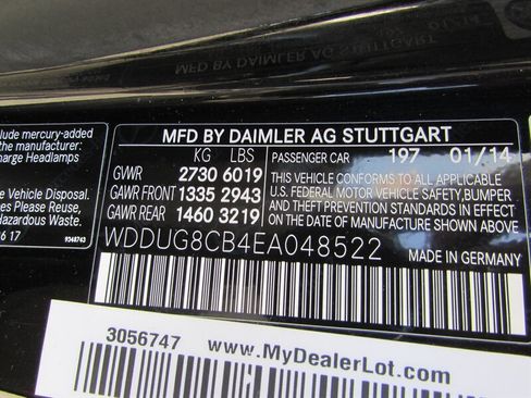 Used 2014 Mercedes-Benz S 550 Sedan w/ Sport Package Plus One image 34