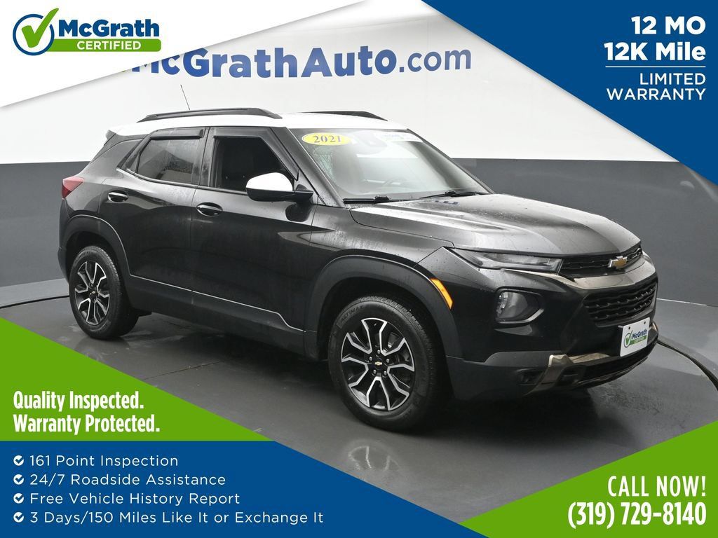 Used 2021 Chevrolet TrailBlazer ACTIV w/ Technology Package AWD/4WD image 1