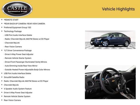 Used 2015 Chevrolet Cruze LT image 3
