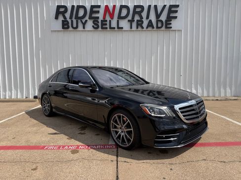 Used 2019 Mercedes-Benz S 560 Sedan w/ AMG Line Exterior image 9