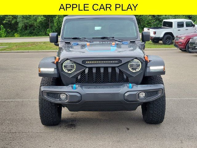 Certified 2022 Jeep Wrangler Unlimited Rubicon 4xe w/ Cold Weather Group AWD/4WD image 2