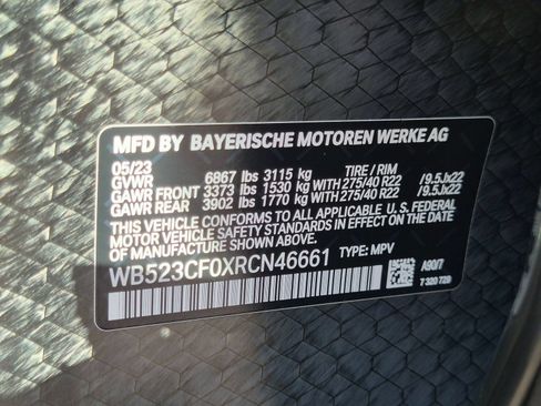 Used 2024 BMW iX xDrive50 w/ Sport Package AWD/4WD image 42