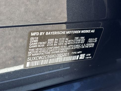 Used 2019 BMW X7 xDrive40i w/ Premium Package AWD/4WD image 21