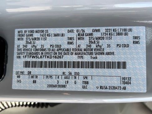 New 2026 Ford F150 Lariat image 27