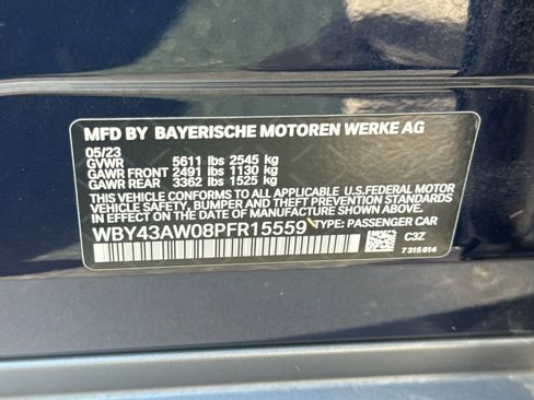 Certified 2023 BMW i4 eDrive35 w/ Premium Package RWD image 18