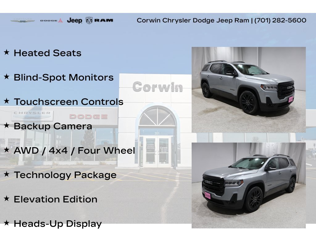 Used 2023 GMC Acadia SLT w/ Elevation Edition AWD/4WD image 8