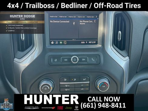 Used 2021 Chevrolet Silverado 1500 Custom Trail Boss AWD/4WD image 27