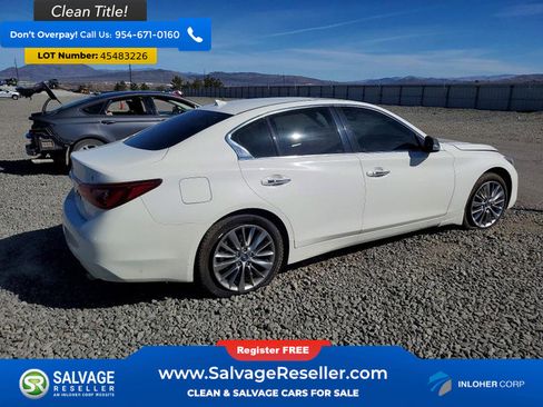 Used 2018 INFINITI Q50 Luxe w/ Essential Package (3.0T Luxe) image 4