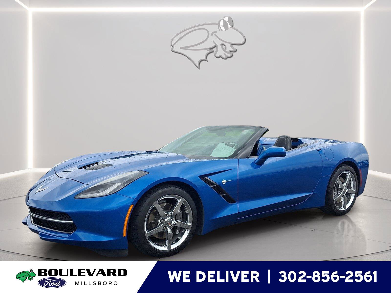 Used 2015 Chevrolet Corvette Stingray Convertible w/ 3LT Preferred Equipment Group RWD image 1
