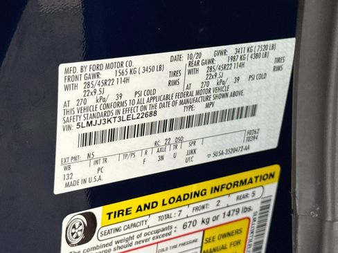 Used 2020 Lincoln Navigator L Reserve RWD image 40