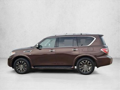 Used 2019 Nissan Armada Platinum w/ Captain's Chairs Package RWD image 9