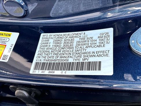 New 2026 Honda CR-V Sport Touring image 21