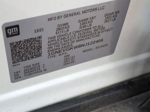 Certified 2022 Chevrolet Traverse LT image 33