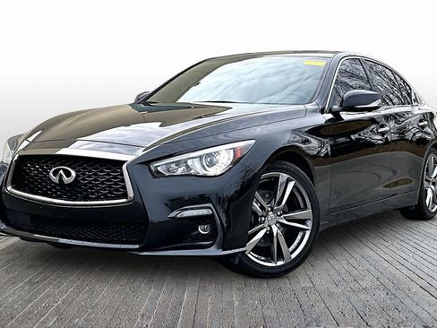 Certified 2021 INFINITI Q50 Signature Edition w/ Cargo Package image 3