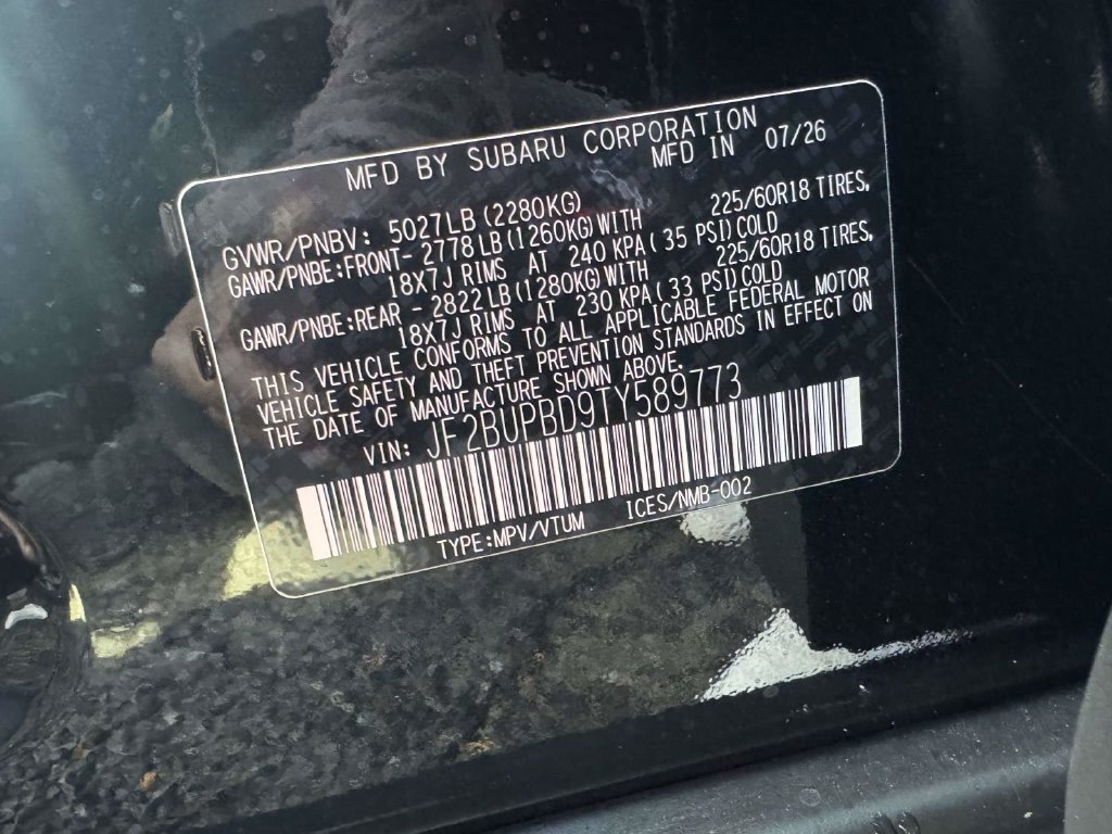 New 2026 Subaru Outback Premium AWD/4WD image 17