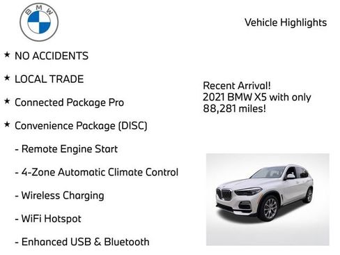 Used 2021 BMW X5 xDrive40i w/ Convenience Package AWD/4WD image 4