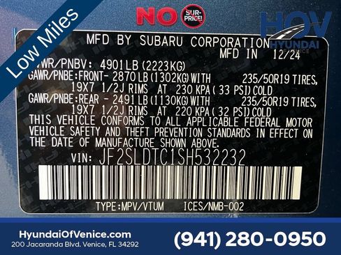 Used 2025 Subaru Forester Touring AWD/4WD image 28