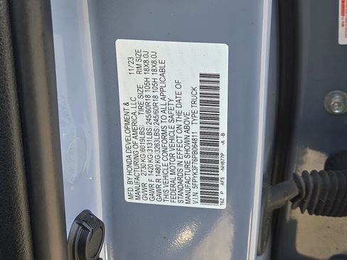 Certified 2023 Honda Ridgeline RTL-E image 27