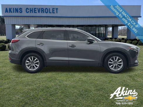 Used 2018 MAZDA CX-9 Touring w/ Touring Premium Package FWD image 7