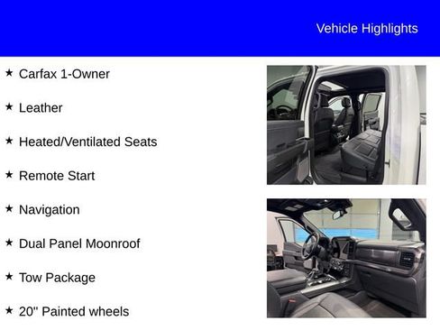 Certified 2024 Ford F150 Lariat w/ Bed Utility Package AWD/4WD image 2