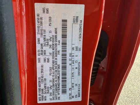 Used 2021 Ford Ranger XL w/ Equipment Group 101A High image 28