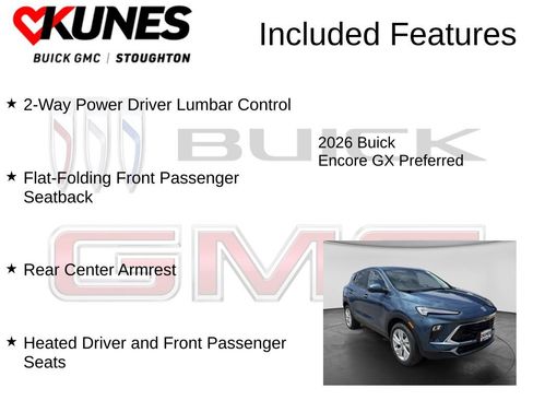 New 2026 Buick Encore GX Preferred w/ Advanced Technology Package AWD/4WD image 3