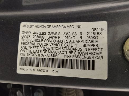 Used 2019 Honda Accord Sport image 33