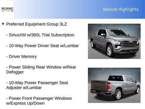 Used 2025 Chevrolet Silverado 1500 High Country w/ High Country Premium Package AWD/4WD image 5