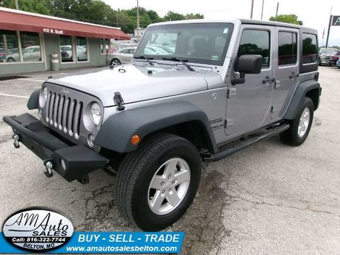 Used 2017 Jeep Wrangler Unlimited Sport w/ Quick Order Package 24S AWD/4WD image 1