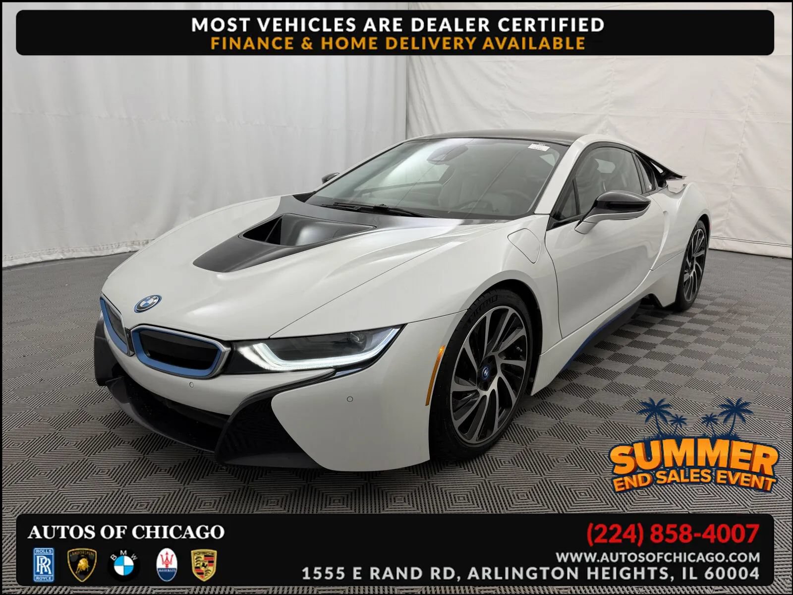 Used 2016 BMW i8 AWD/4WD image 1