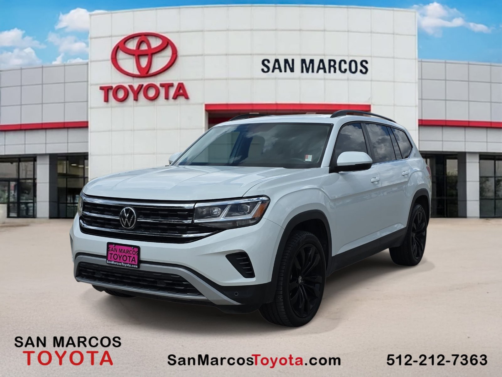 Used 2022 Volkswagen Atlas SE AWD/4WD image 1