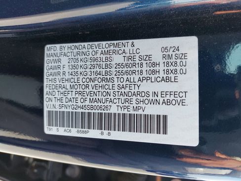 Used 2025 Honda Pilot EX-L image 11