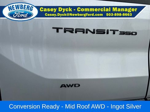 New 2026 Ford Transit 350 148 Medium Roof AWD w/ Upfitter Package image 9
