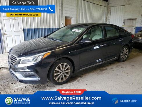 Used 2016 Hyundai Sonata Limited w/ Option Group 05 image 1