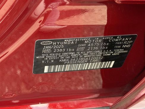 Certified 2025 Hyundai Sonata SEL FWD image 20