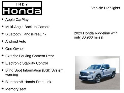 Used 2023 Honda Ridgeline RTL image 7