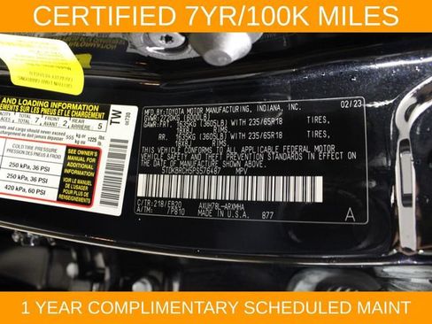 Used 2023 Toyota Highlander XLE AWD/4WD image 28