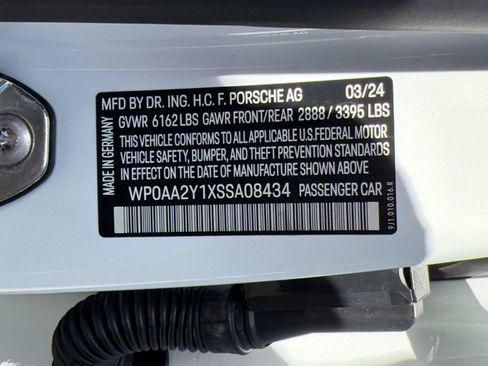 Certified 2025 Porsche Taycan RWD image 26