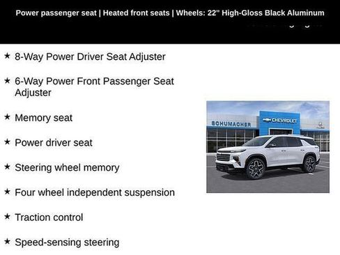 New 2026 Chevrolet Traverse High Country AWD/4WD image 22
