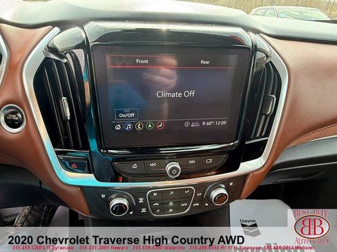 Used 2020 Chevrolet Traverse High Country w/ LPO, Floor Liner Package AWD/4WD image 15
