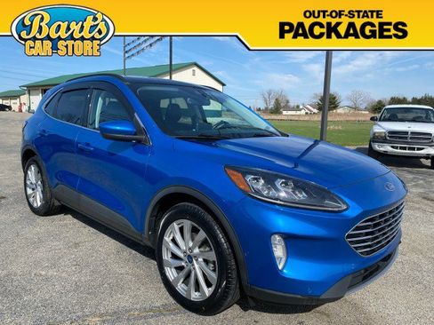 Used 2021 Ford Escape Titanium w/ Titanium Elite Package image 1