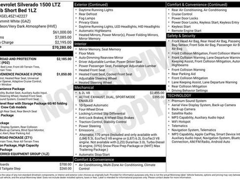 Used 2025 Chevrolet Silverado 1500 LTZ AWD/4WD image 26
