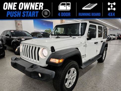 Used 2020 Jeep Wrangler Unlimited Sport S AWD/4WD image 1