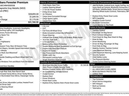 Certified 2022 Subaru Forester Premium image 8