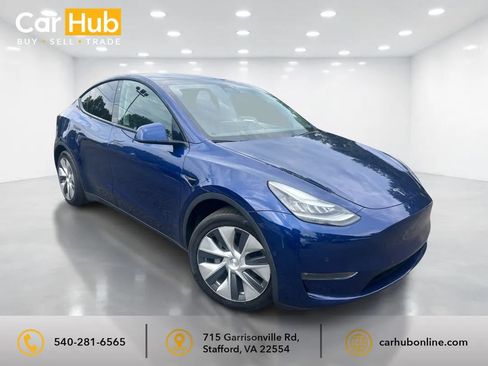Used 2020 Tesla Model Y Long Range AWD/4WD image 1