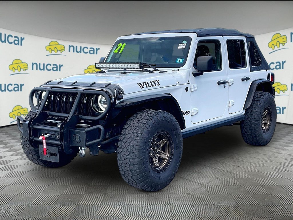 Used 2021 Jeep Wrangler Unlimited Sport AWD/4WD image 3